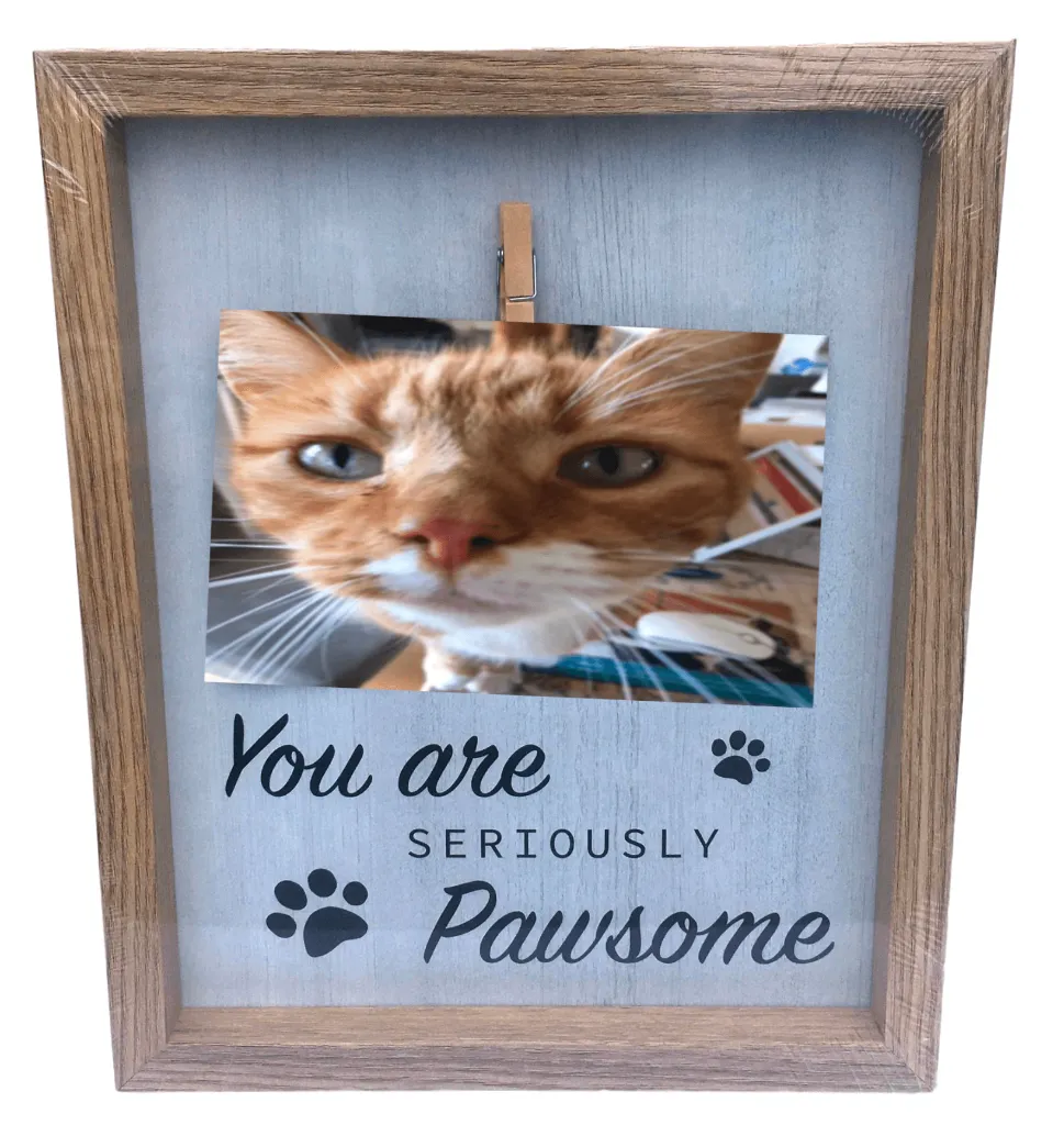 Pet Clip Wooden Photo Frame