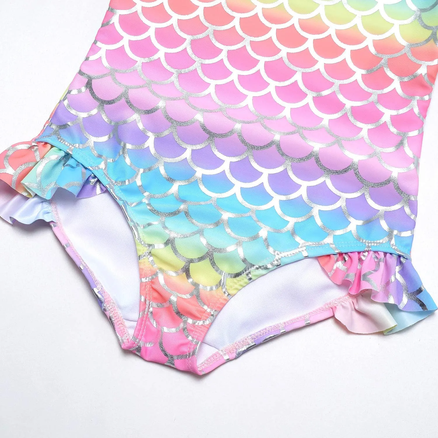 QPANCY Girls Swimsuits Unicorn Bathing Suits Toddler Kids One Piece Swimwear