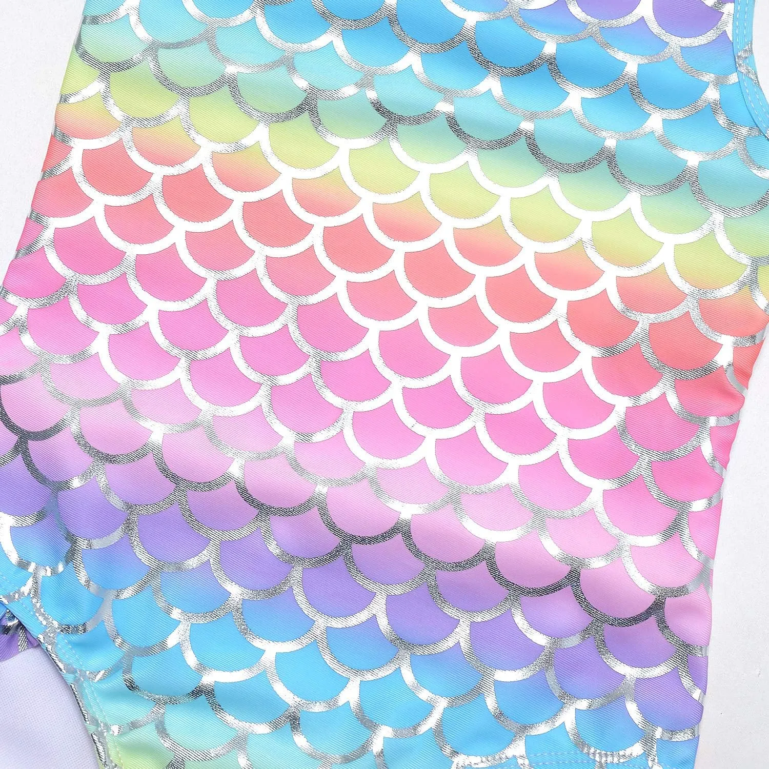 QPANCY Girls Swimsuits Unicorn Bathing Suits Toddler Kids One Piece Swimwear