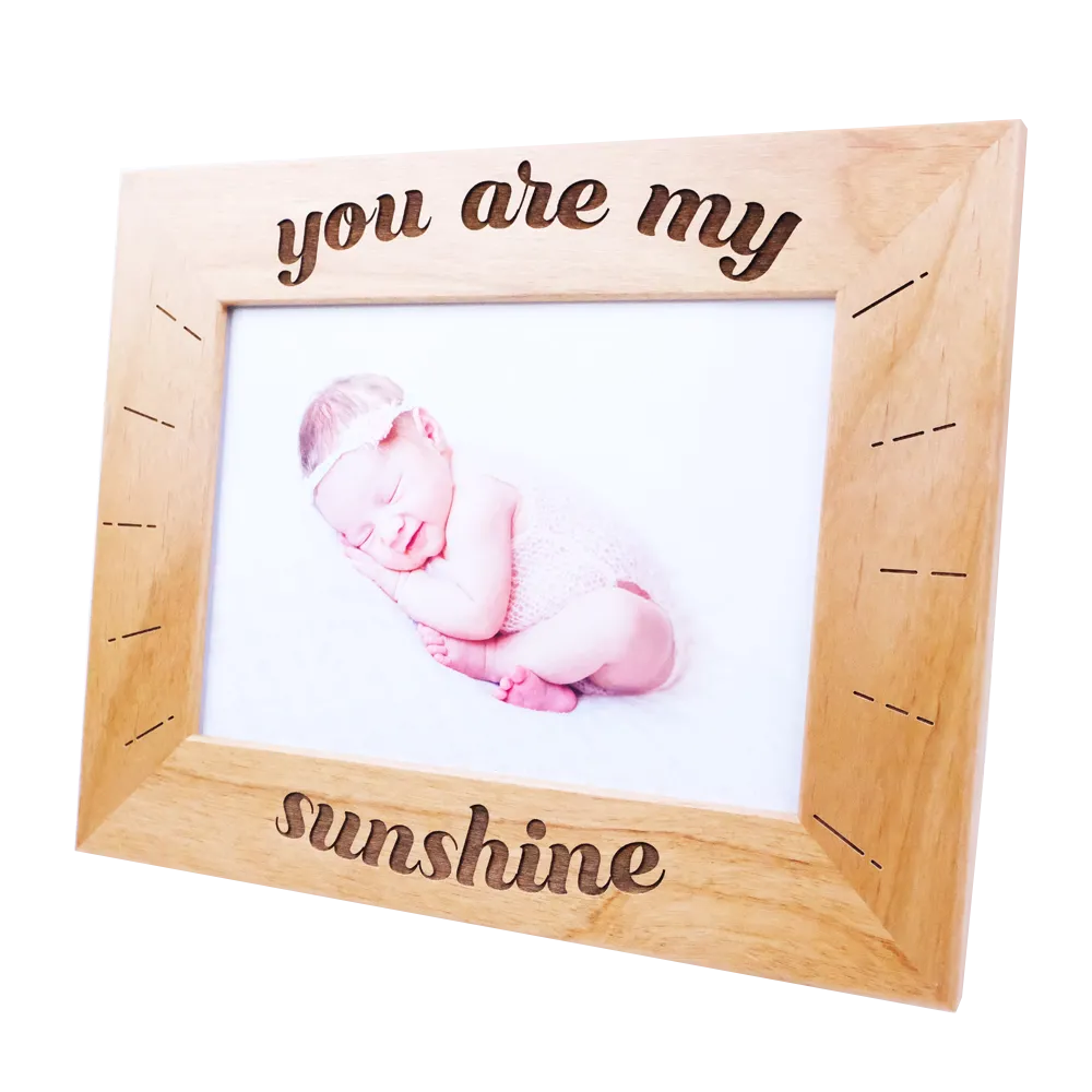 "You Are My Sunshine" Picture Frame