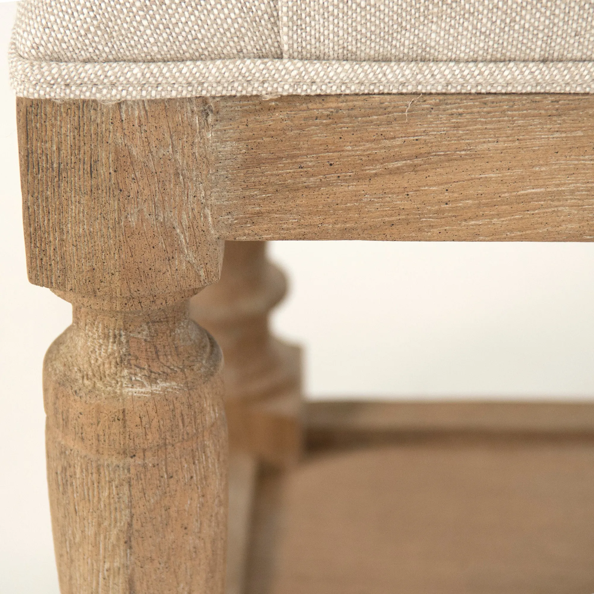 Rectangular Tufted Bench by Zentique