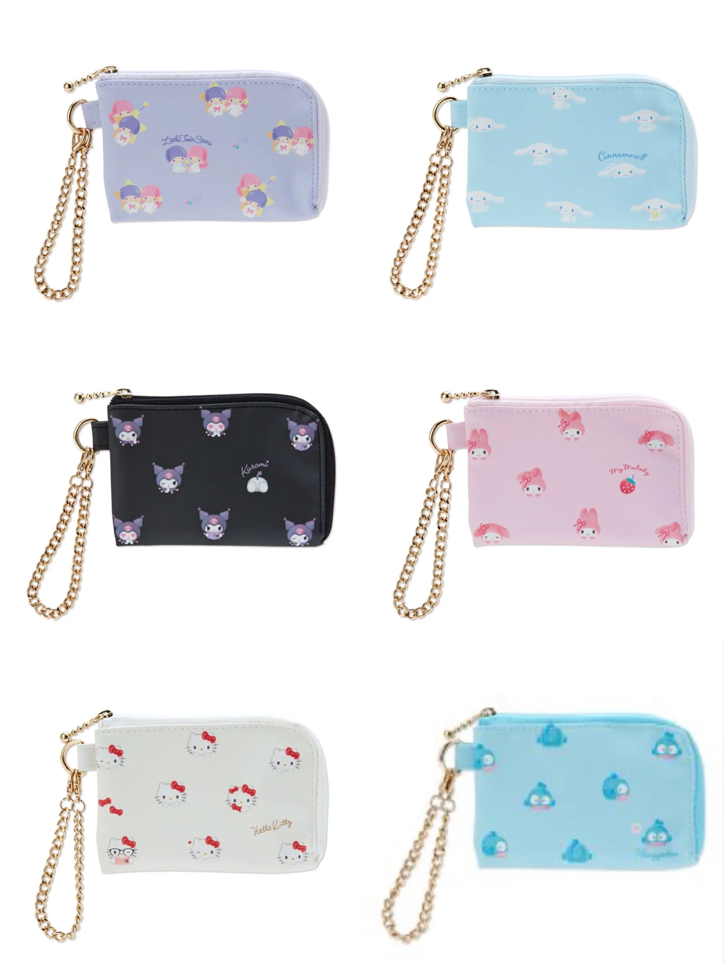 Sanrio Character Card Holder with Chain