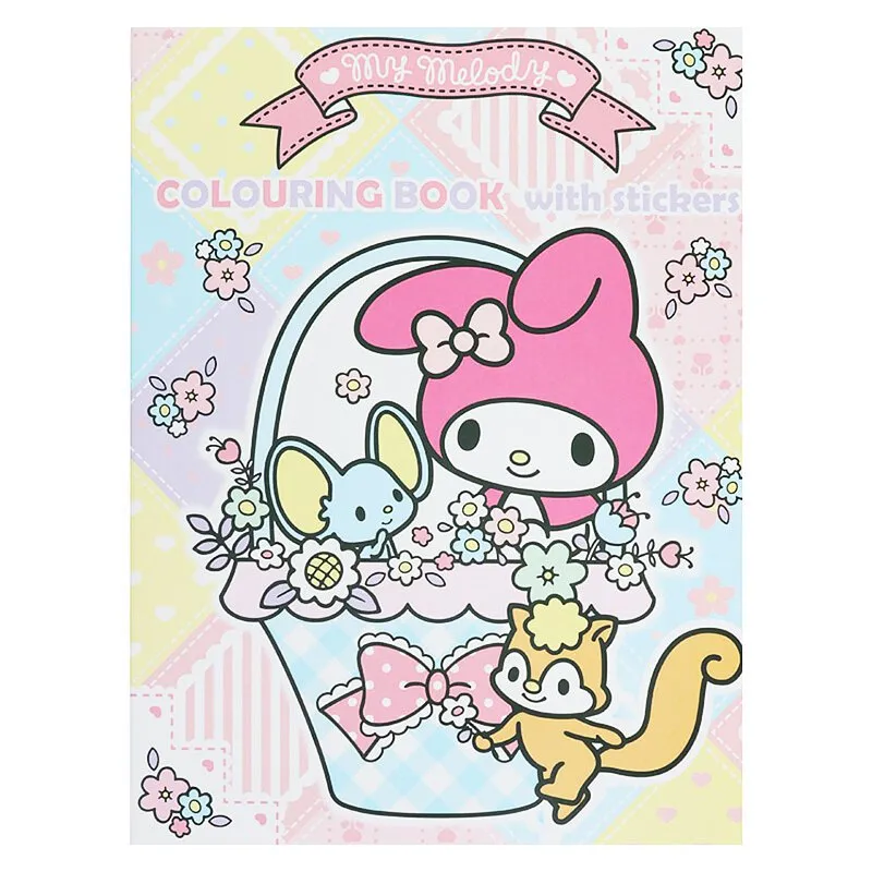 Sanrio Character Coloring Book