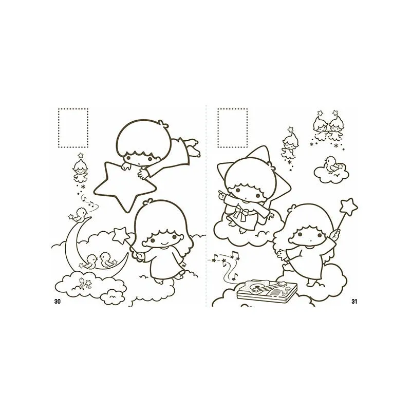 Sanrio Character Coloring Book