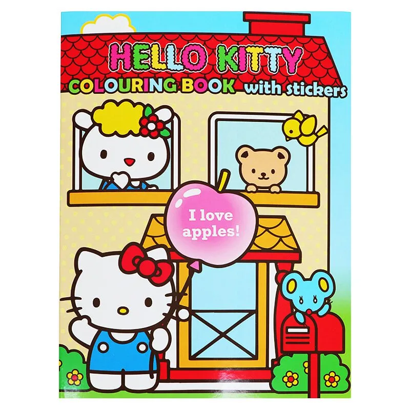 Sanrio Character Coloring Book