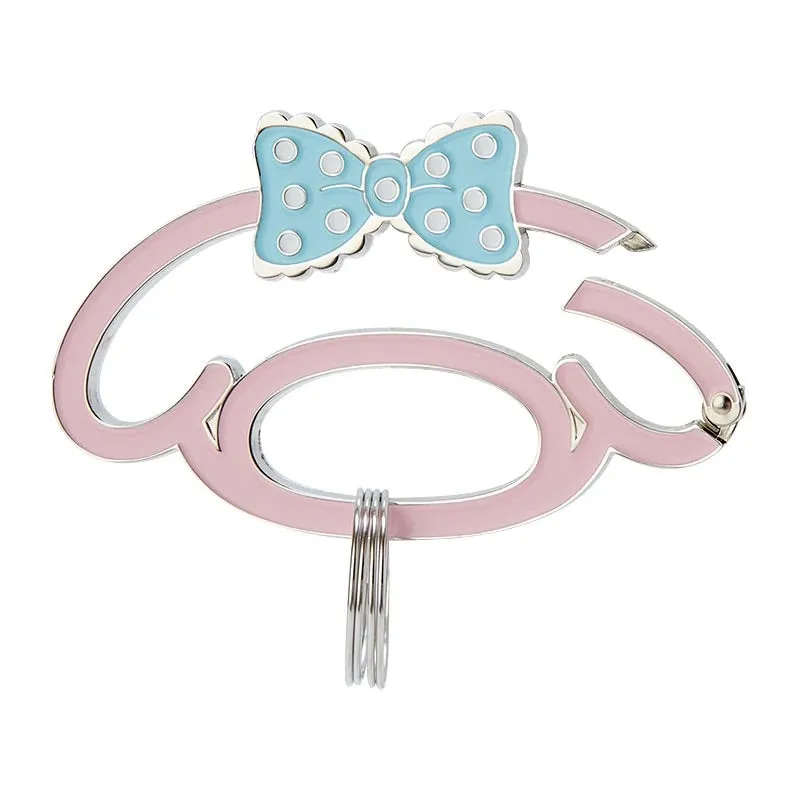 Sanrio Character Face Frame Carabiner Keychain