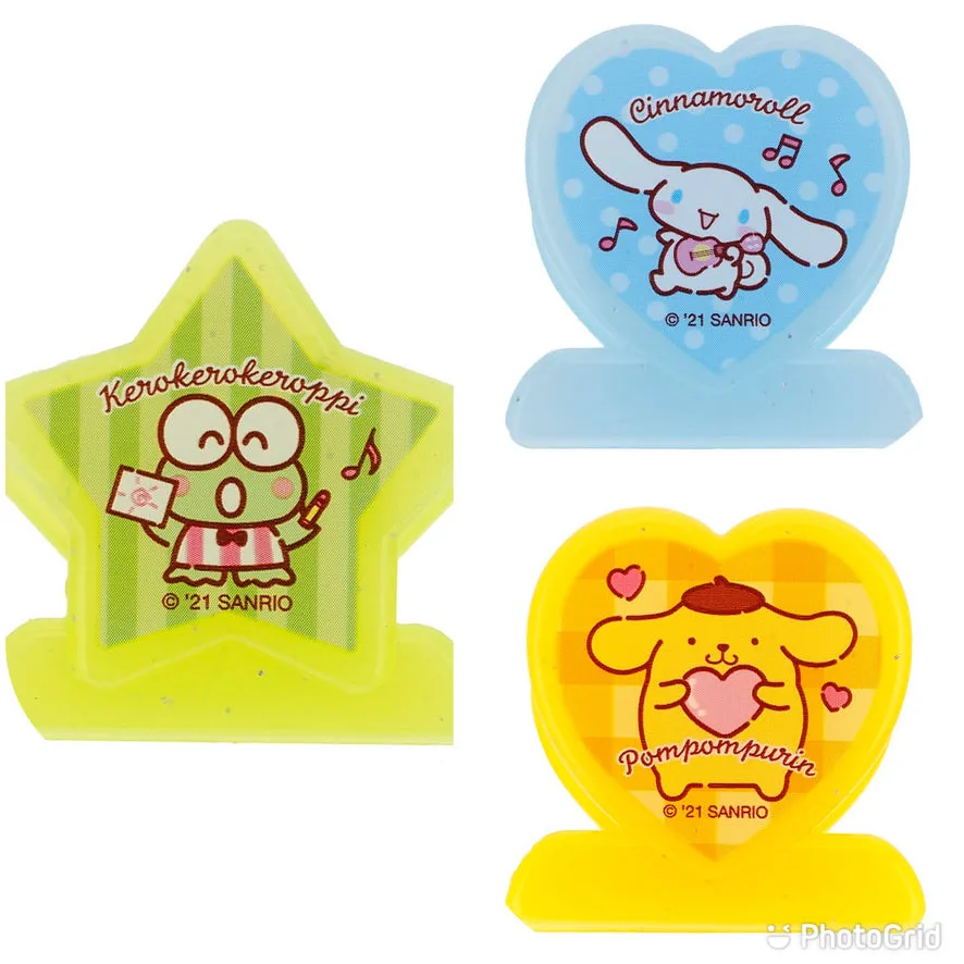 Sanrio Characters Clip Set (3pcs)