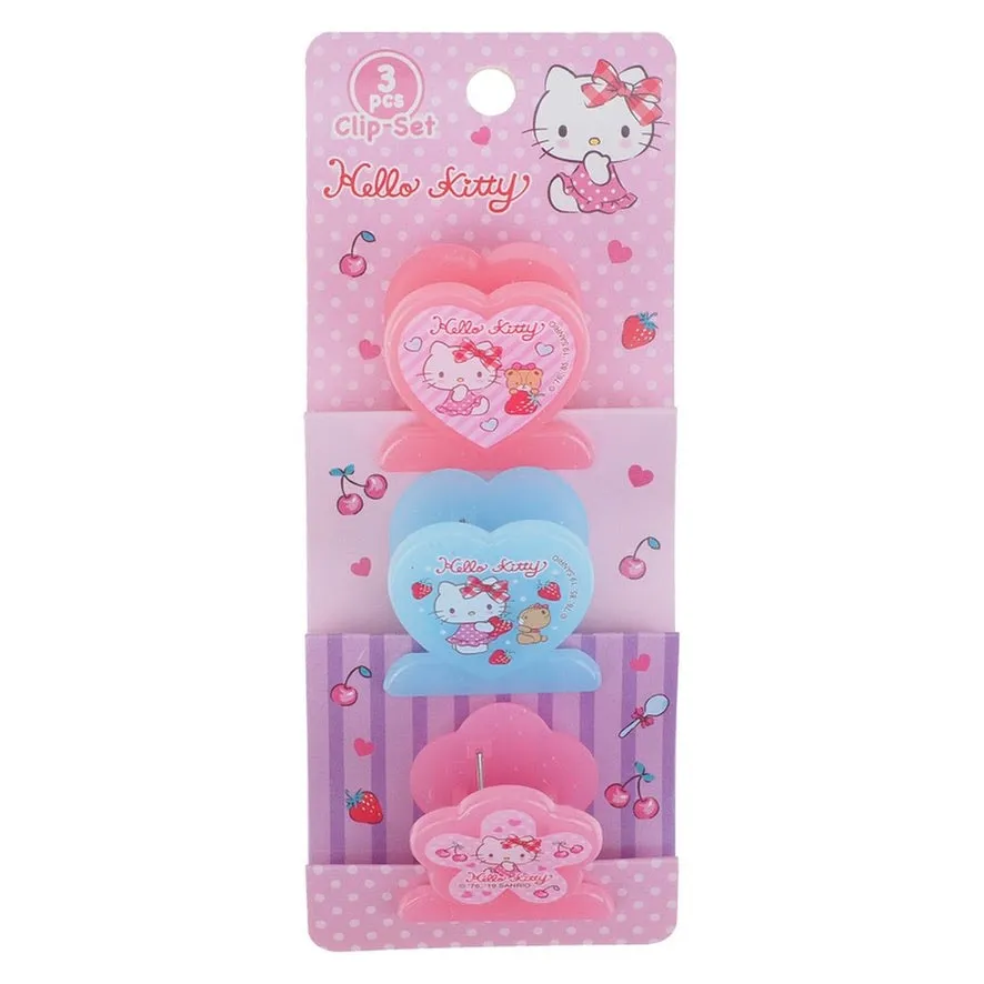 Sanrio Characters Clip Set (3pcs)