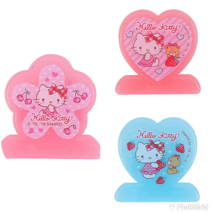 Sanrio Characters Clip Set (3pcs)
