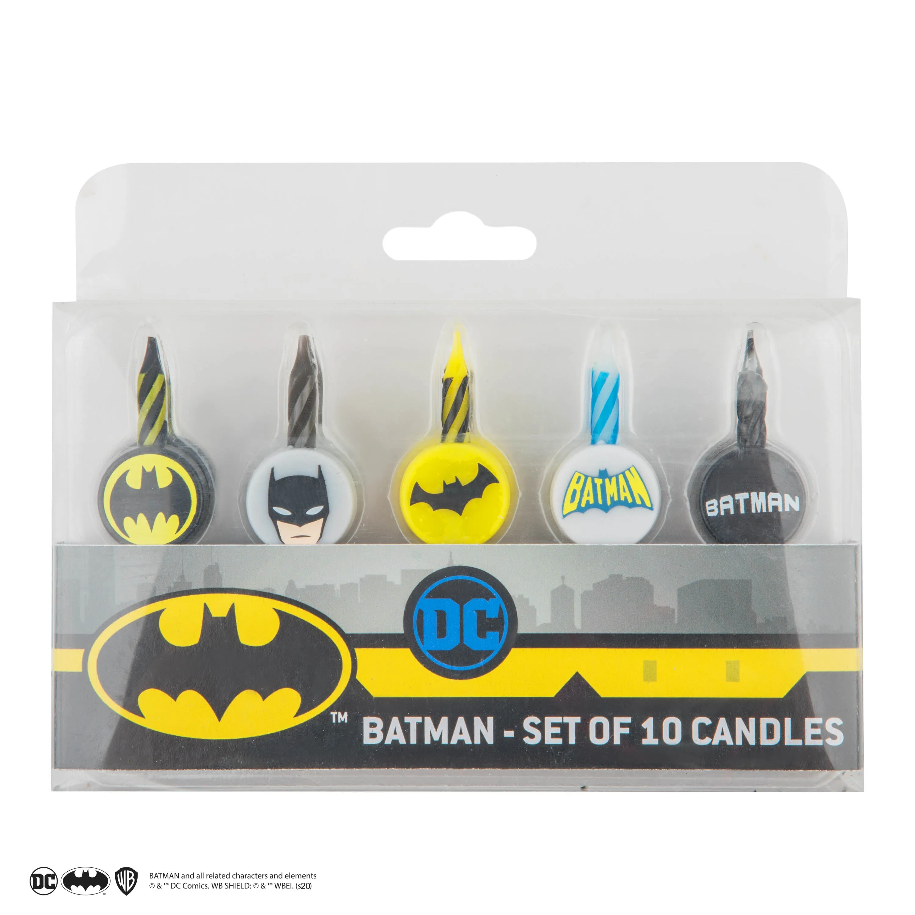*Set of 10 Batman Birthday Candles