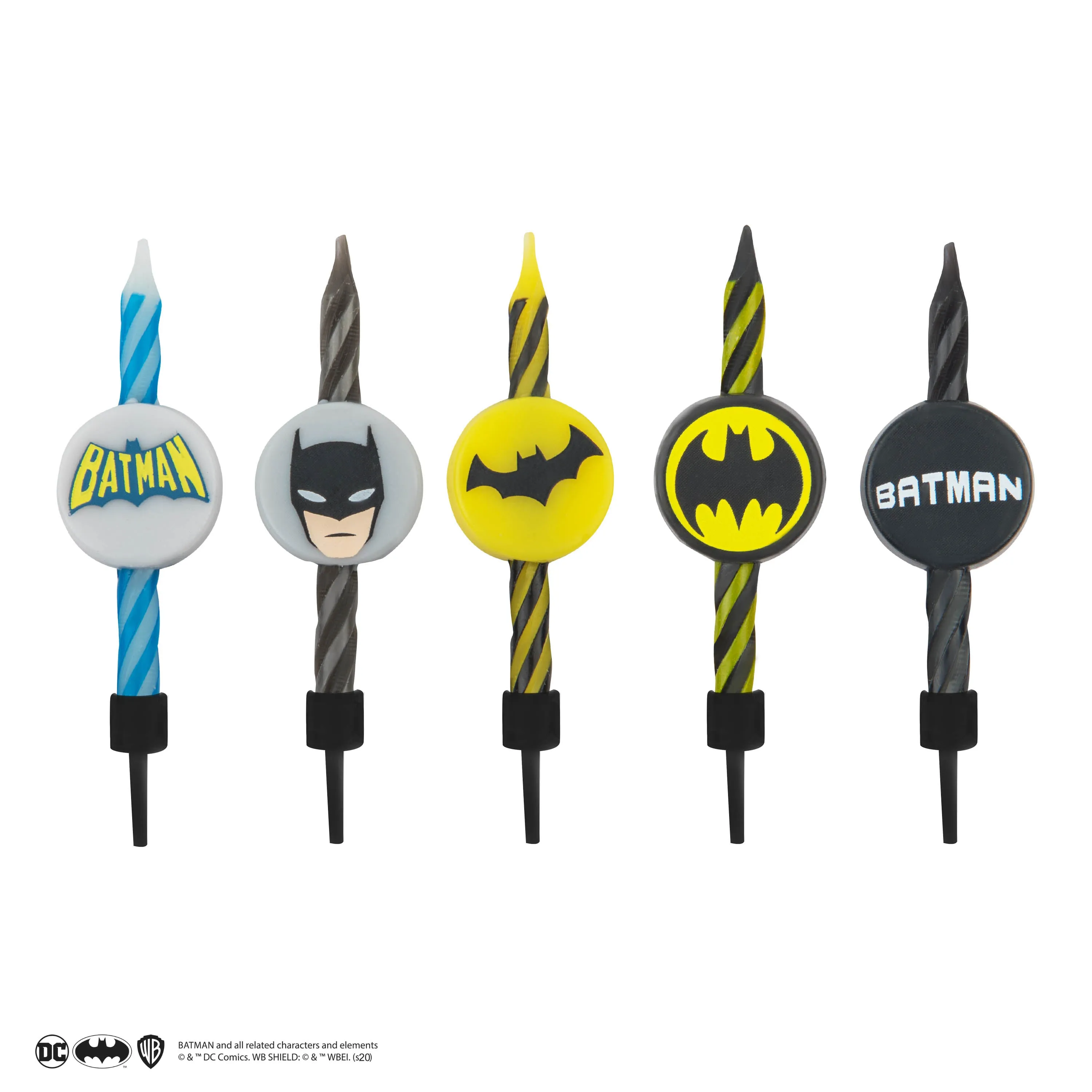 *Set of 10 Batman Birthday Candles