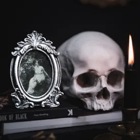 Small Silver Oval Frame
