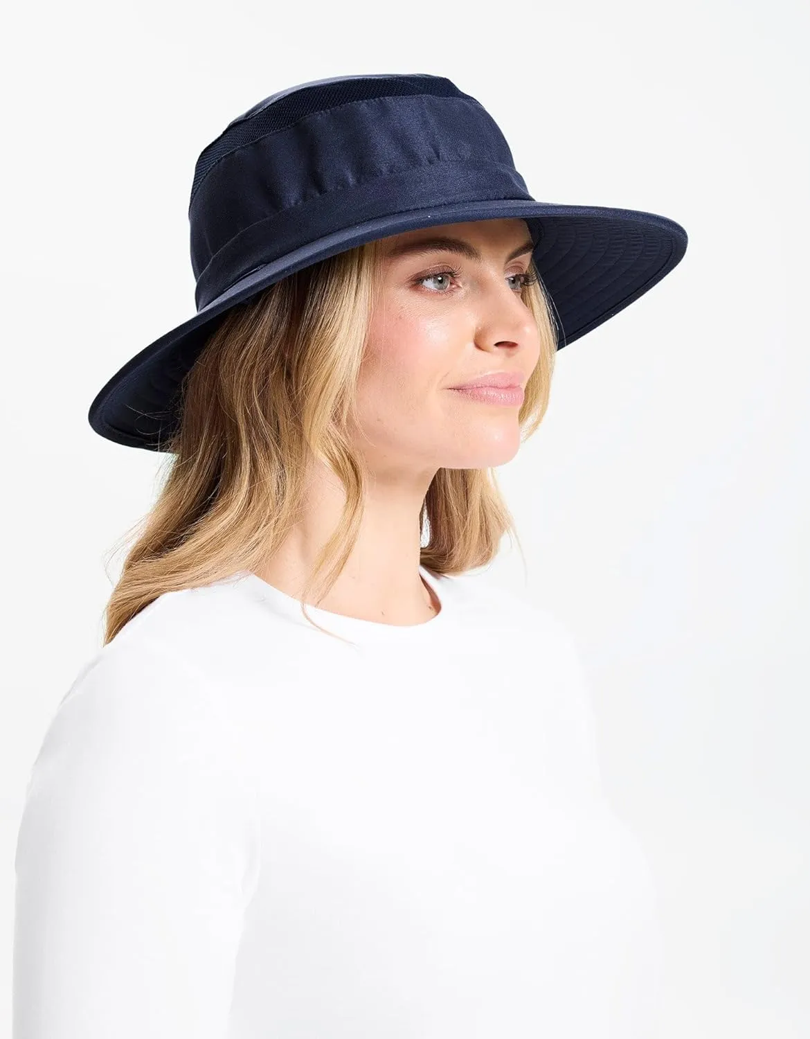 Solbari Everyday Broad Brim Sun Hat with Pocket UPF50  Uv Protection, Sun Protective Hat