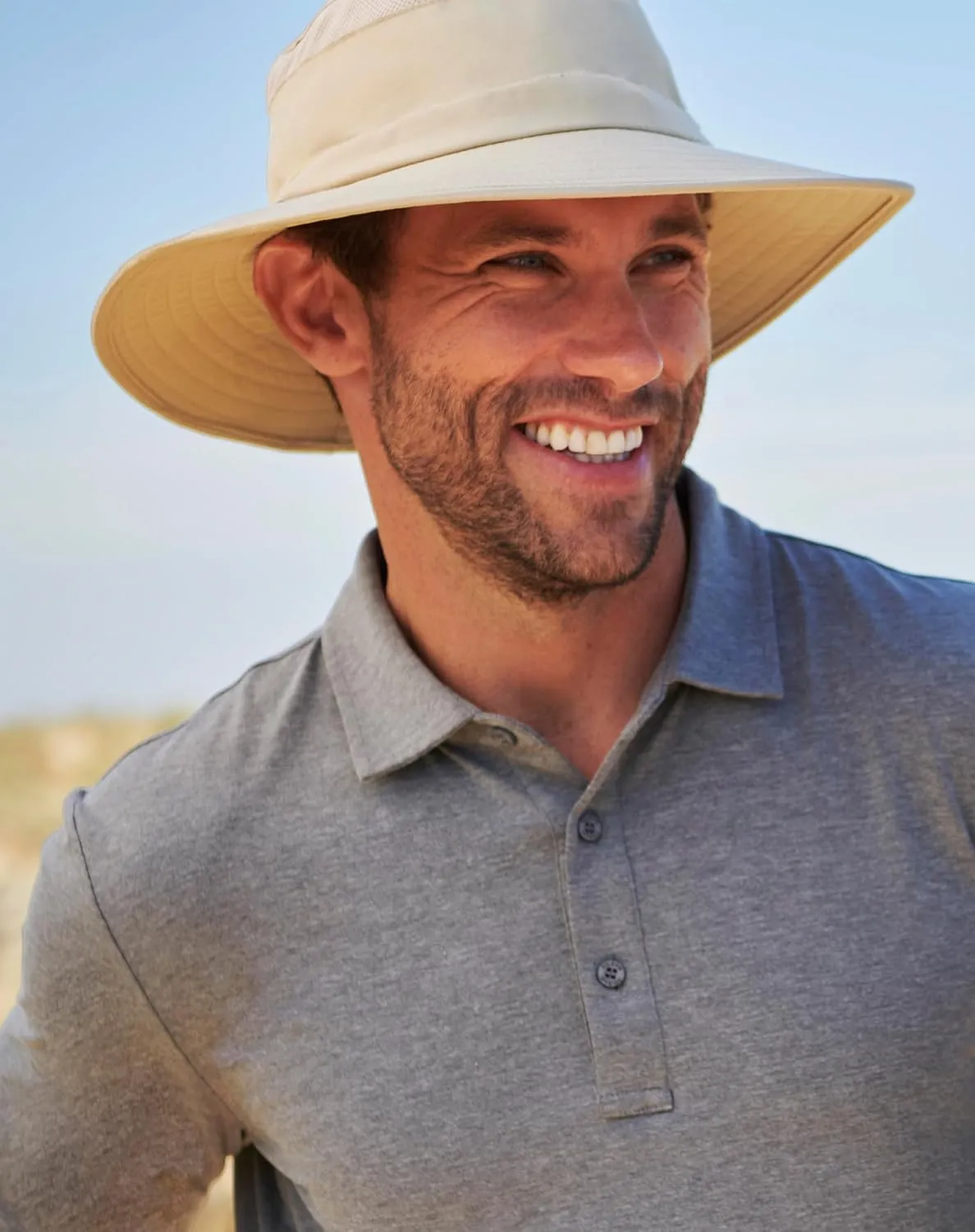 Solbari Everyday Broad Brim Sun Hat with Pocket UPF50  Uv Protection, Sun Protective Hat