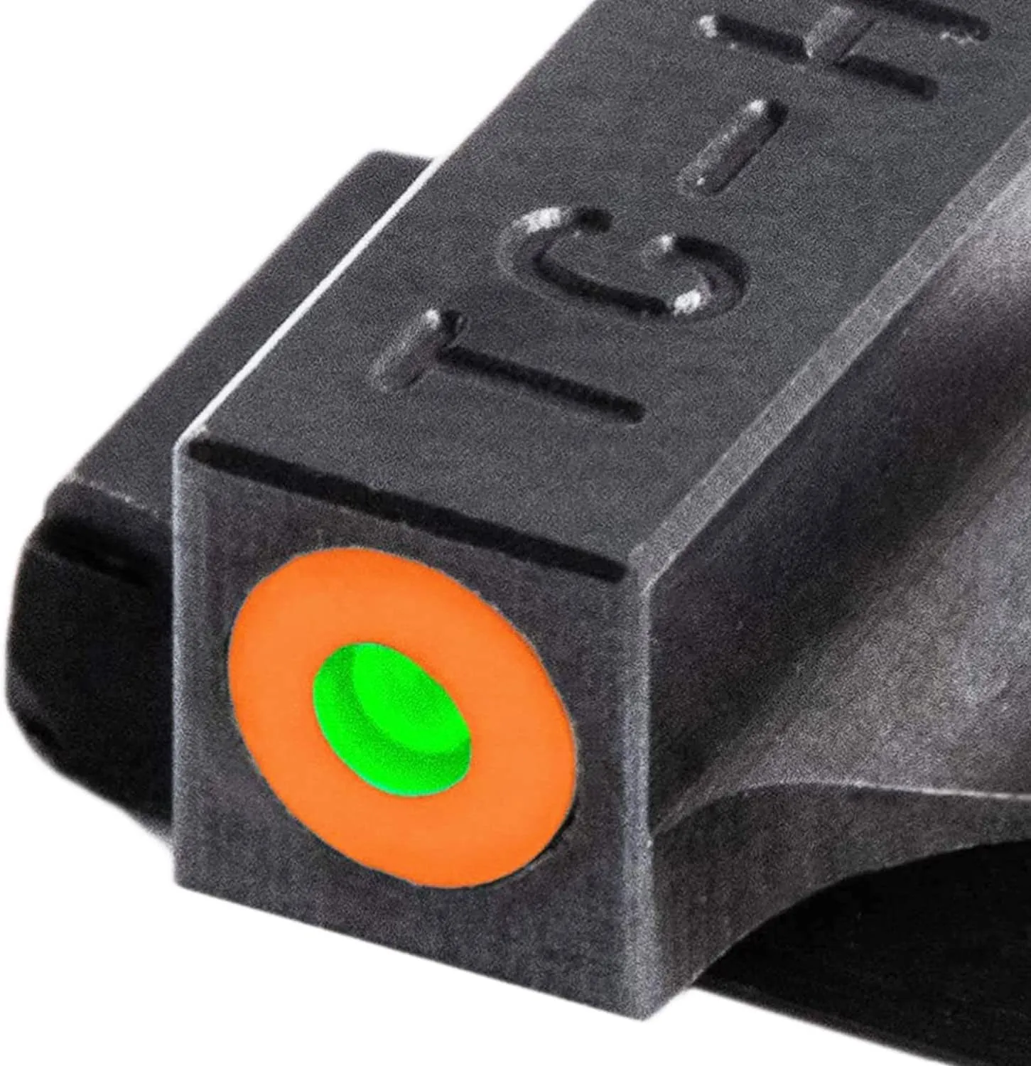 Tritium Pro Night Sights, Compatible with Smith & Wesson Handgun Models Glow-in-The-Dark Front & Rear Gun Sight Set with Focus Lock Front Ring