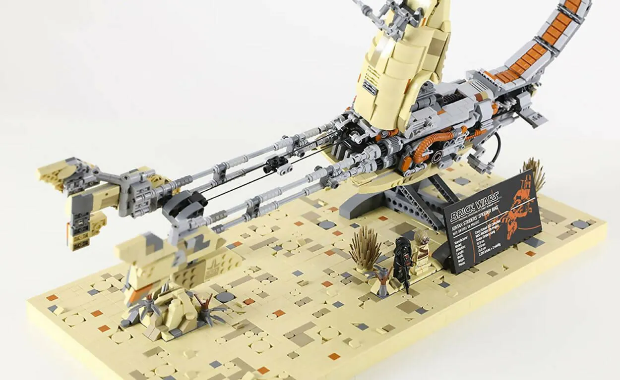 UCS Kintan Strider Speeder Bike MOC
