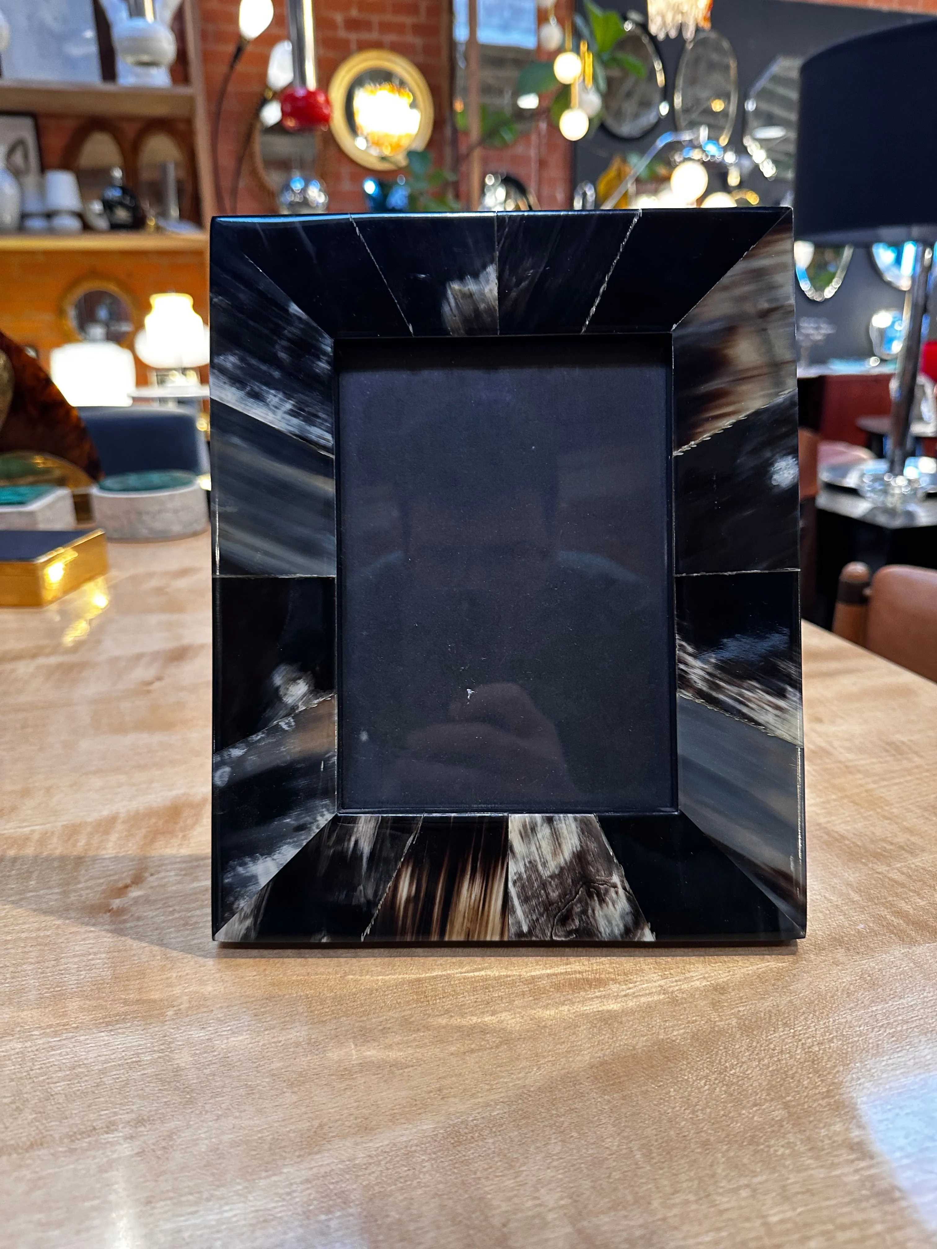 Vintage Italian Mother of Pearl Picture Frame 1980